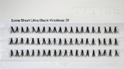 X-SHORT ULTRA BLACK 31 | KNOTLESS FLARE LASHES